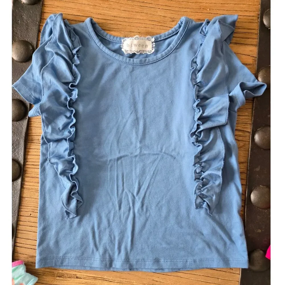 Children's Place Spring Summer Short Sleeve Top Bundle sz 5T